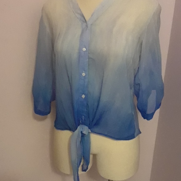 Ombre button down - Picture 4 of 4